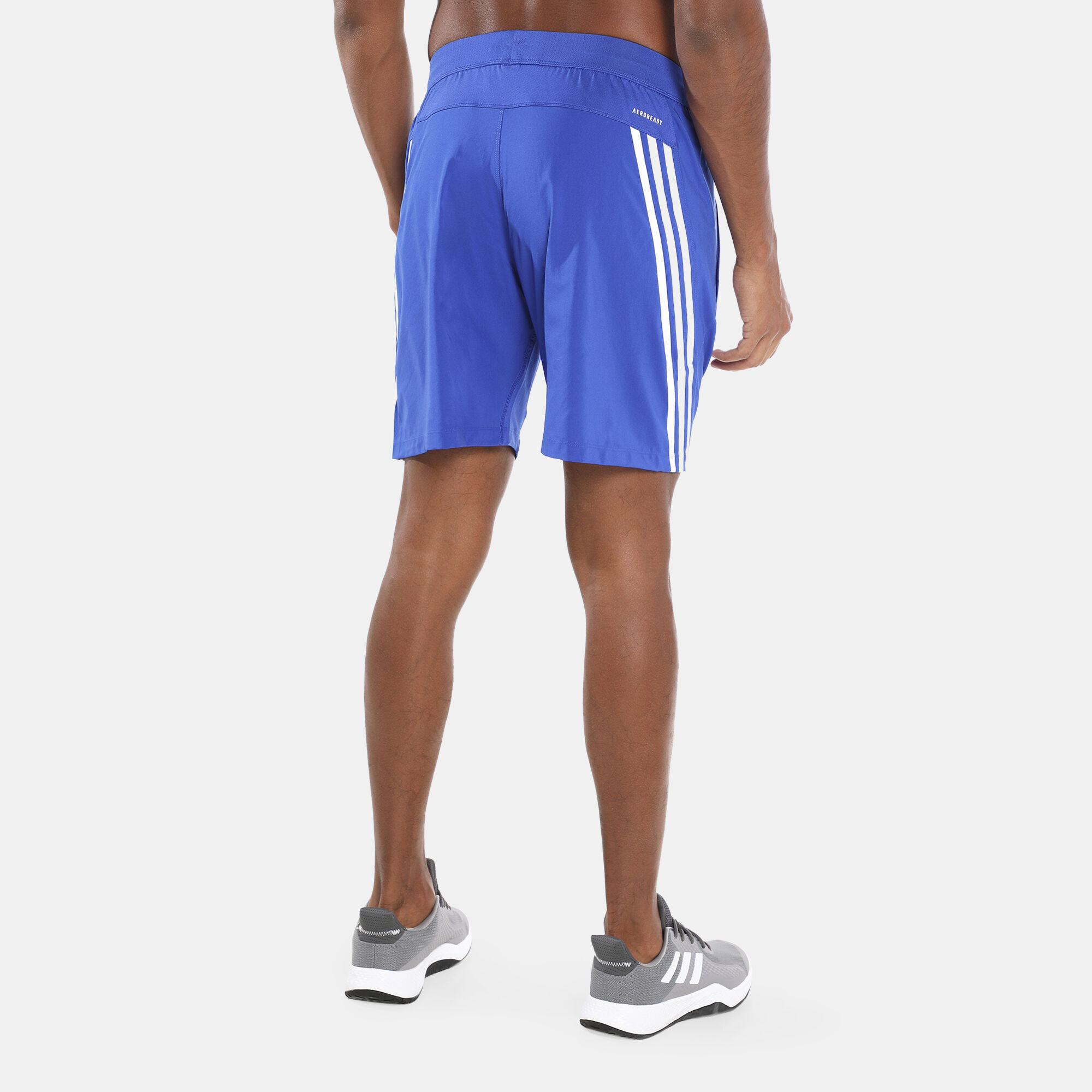Buy adidas Men s AEROREADY 3 Stripes 8 Inch Shorts Blue in KSA SSS