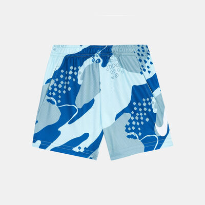Nike Kids' Dri-FIT Club Camo Shorts Green