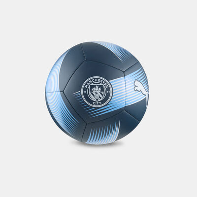 PUMA Kids' Manchester City Essentials Football Blue PUMA Kids' Manchester City Essentials Football Blue