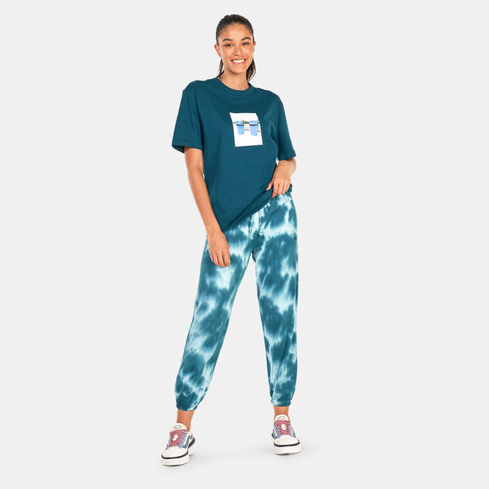 Vans Women's Cloud Sweatpants Green Vans Women's Cloud Sweatpants Green image number 2