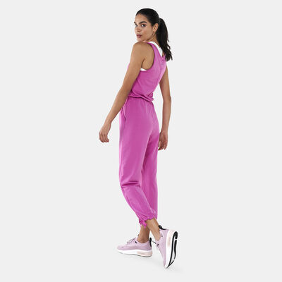 Nike Women's Yoga Dri-FIT Jumpsuit Red