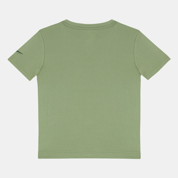 Nike Kids' Swoosh T-Shirt Green Nike Kids' Swoosh T-Shirt Green image number 1