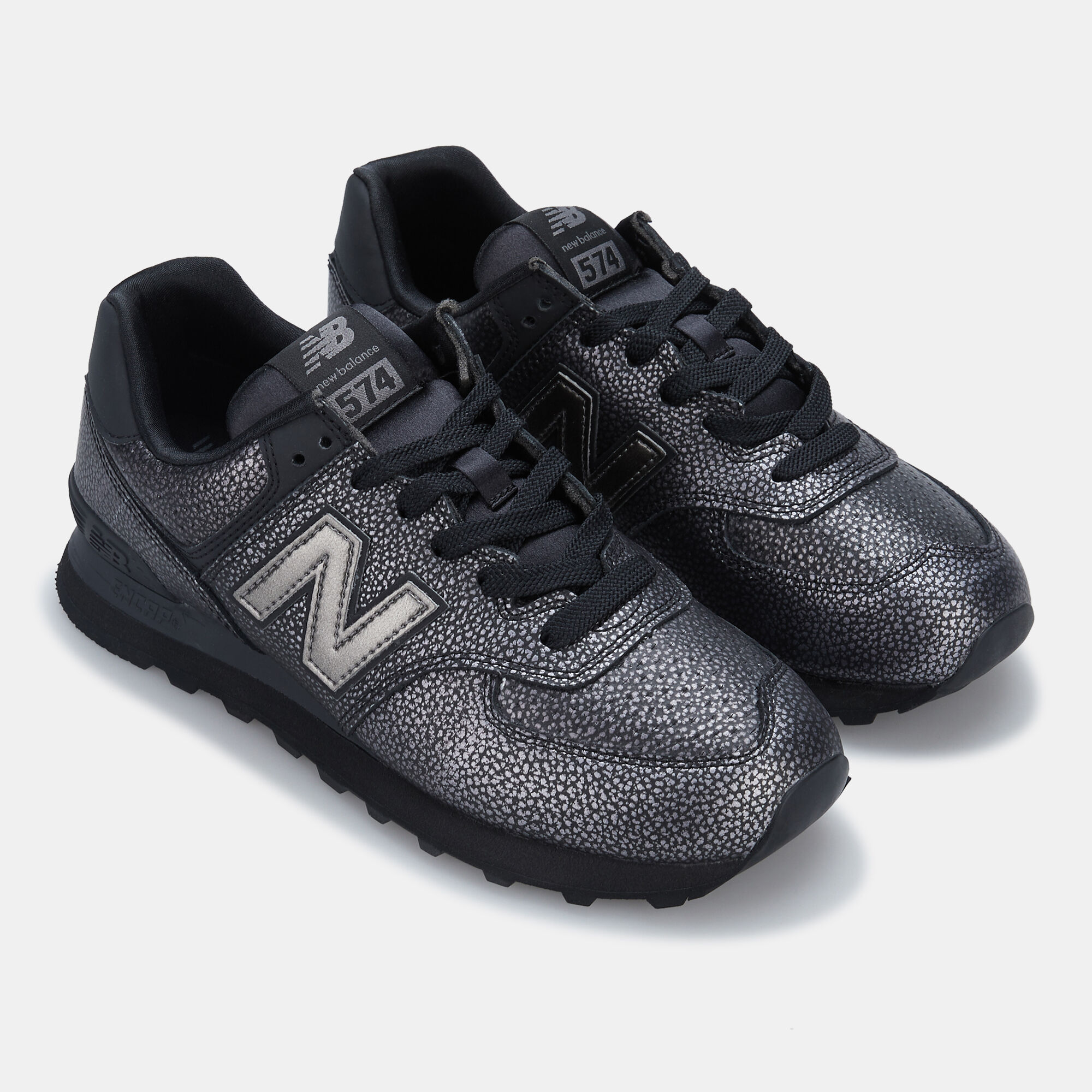 Women s 574 Worn Metallic Shoe