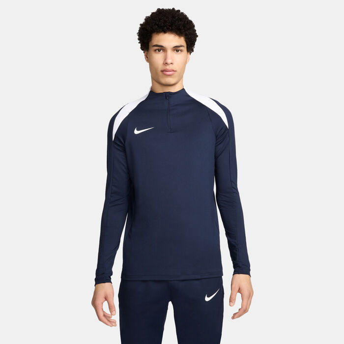 Nike Men's Strike Dri-FIT 1/2-Zip Football Drill Top Blue image number 0
