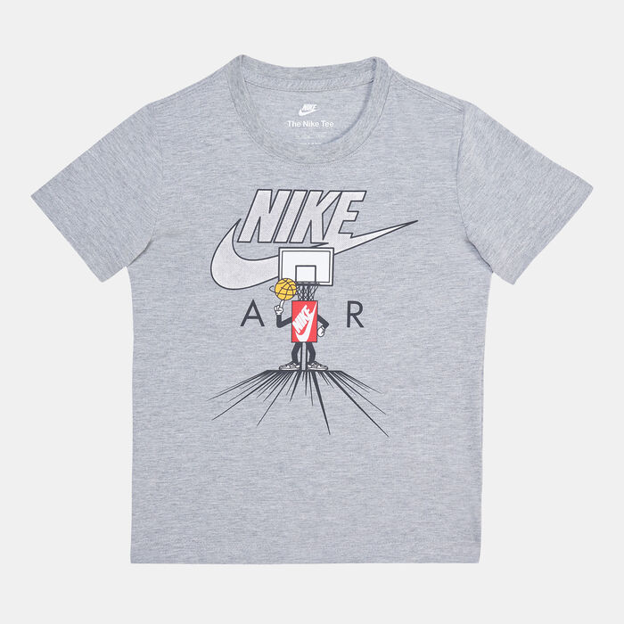Nike Kids' Icons of Play T-Shirt Grey Nike Kids' Icons of Play T-Shirt Grey image number 0
