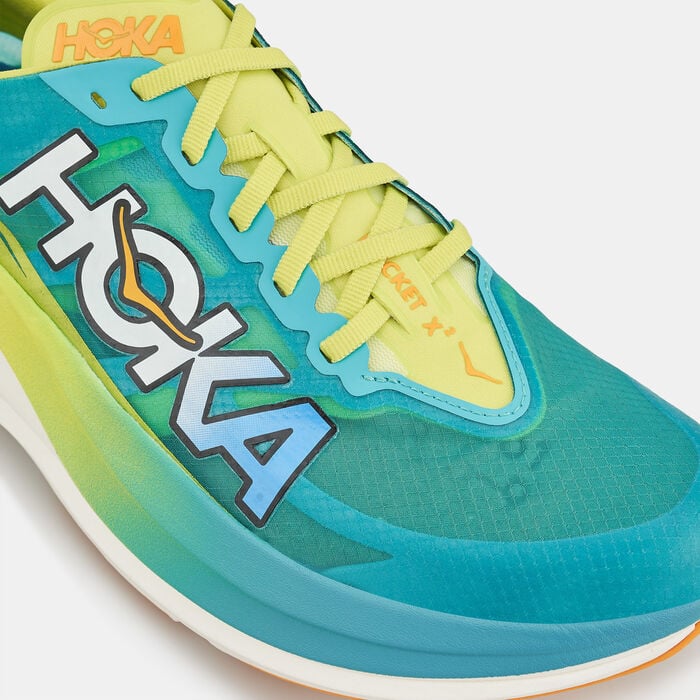 HOKA Men's Rocket X2 Running Shoe Green HOKA Men's Rocket X2 Running Shoe Green image number 5