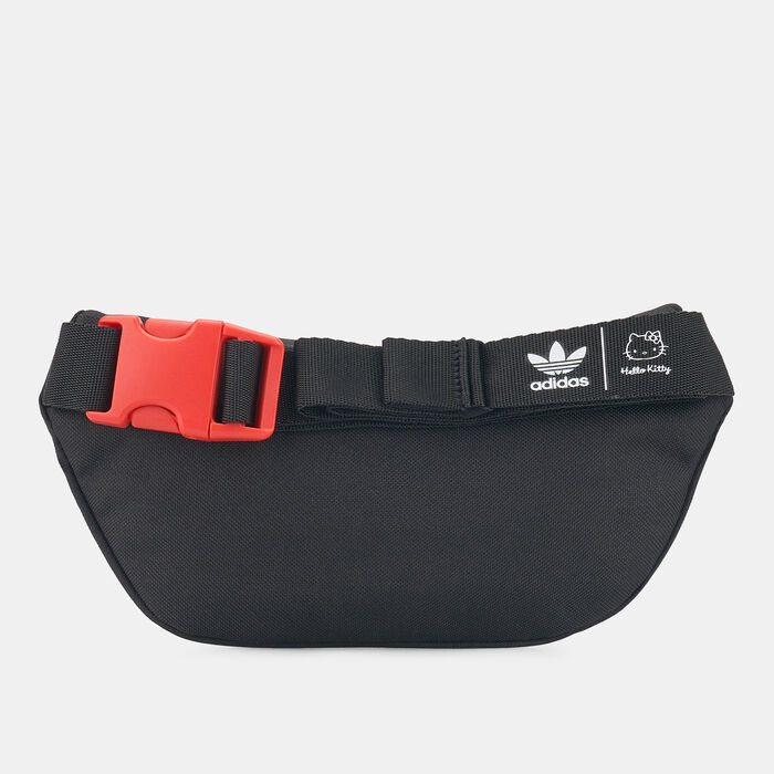 adidas Originals Kids' x Hello Kitty Waist Bag Black image number 1