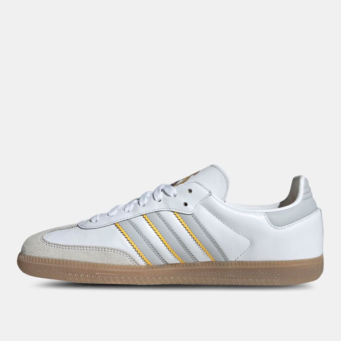 adidas Men's Samba Real Madrid Shoes White adidas Men's Samba Real Madrid Shoes White image number 2