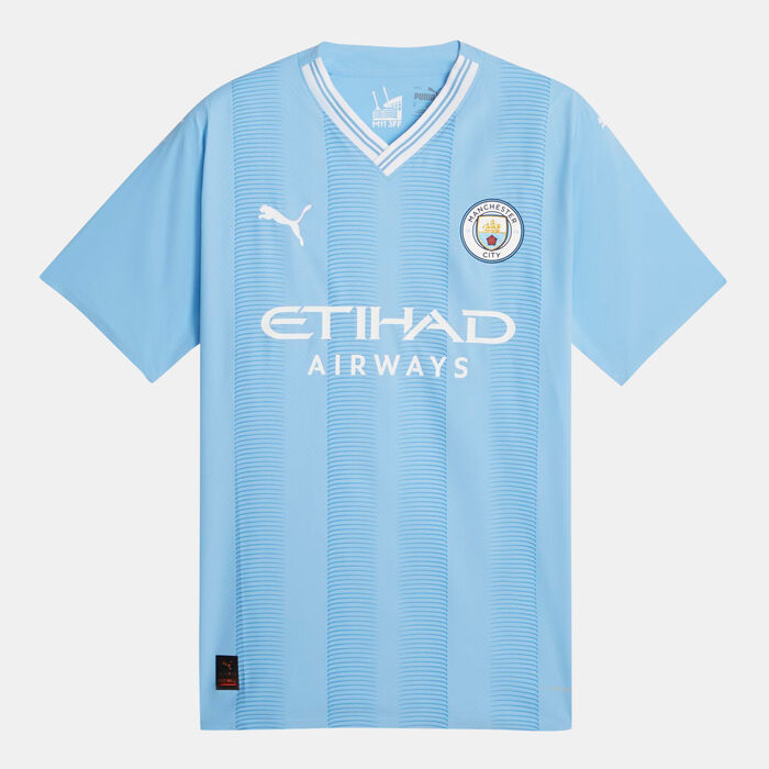 PUMA Men's Manchester City Home Official Jersey - 2023/24 Blue PUMA Men's Manchester City Home Official Jersey - 2023/24 Blue image number 0