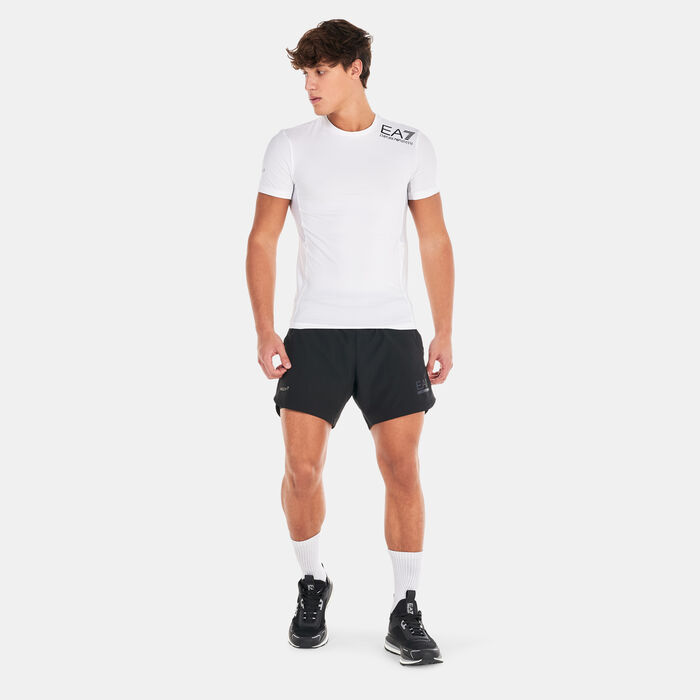EA7 Emporio Armani Men's Vigor7 Bermuda Shorts Black EA7 Emporio Armani Men's Vigor7 Bermuda Shorts Black image number 2