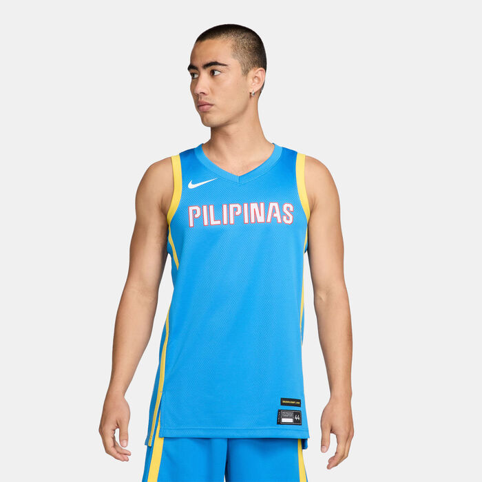Nike Men's Team Phillipines Limited Road Basketball Jersey Blue Nike Men's Team Phillipines Limited Road Basketball Jersey Blue image number 0