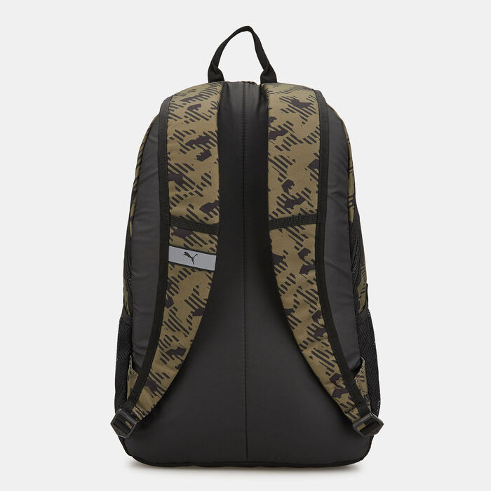 PUMA Men's Style Backpack Green PUMA Men's Style Backpack Green image number 1