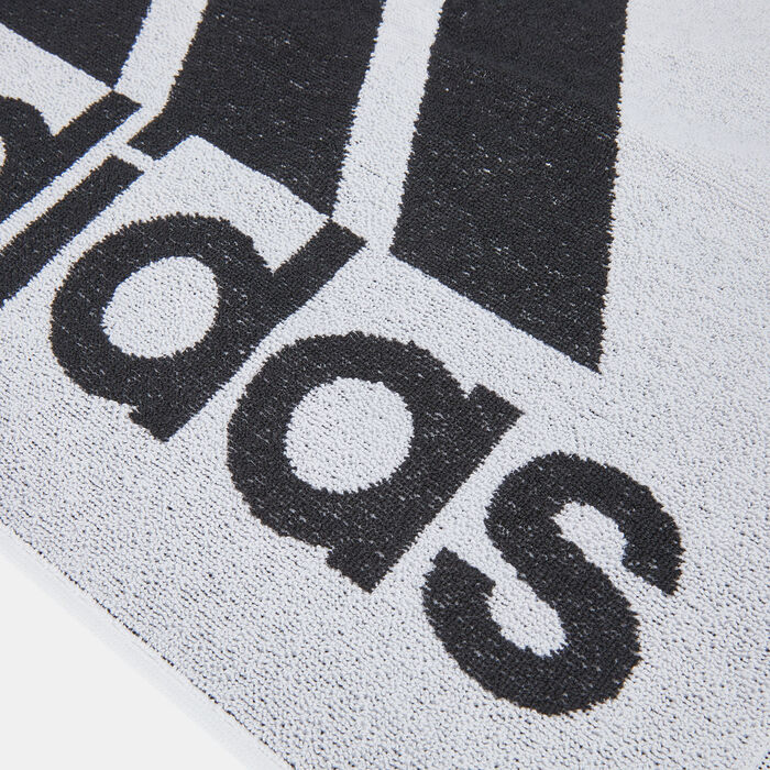 adidas Logo Towel - Small Black adidas Logo Towel - Small Black image number 2