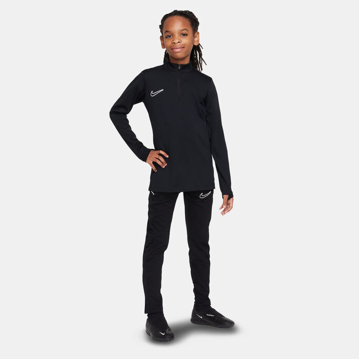Nike Kids' Academy 1/4-Zip Football Drill Top Black Nike Kids' Academy 1/4-Zip Football Drill Top Black image number 2
