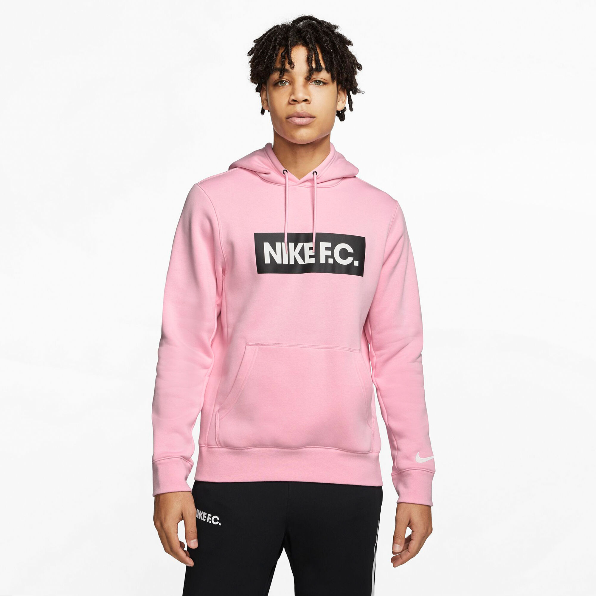 Nike fc pink hoodie top