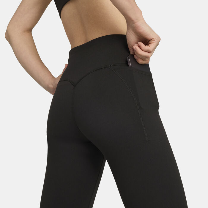 PUMA Women's CLOUDSPUN Soft Training Leggings Black PUMA Women's CLOUDSPUN Soft Training Leggings Black image number 4