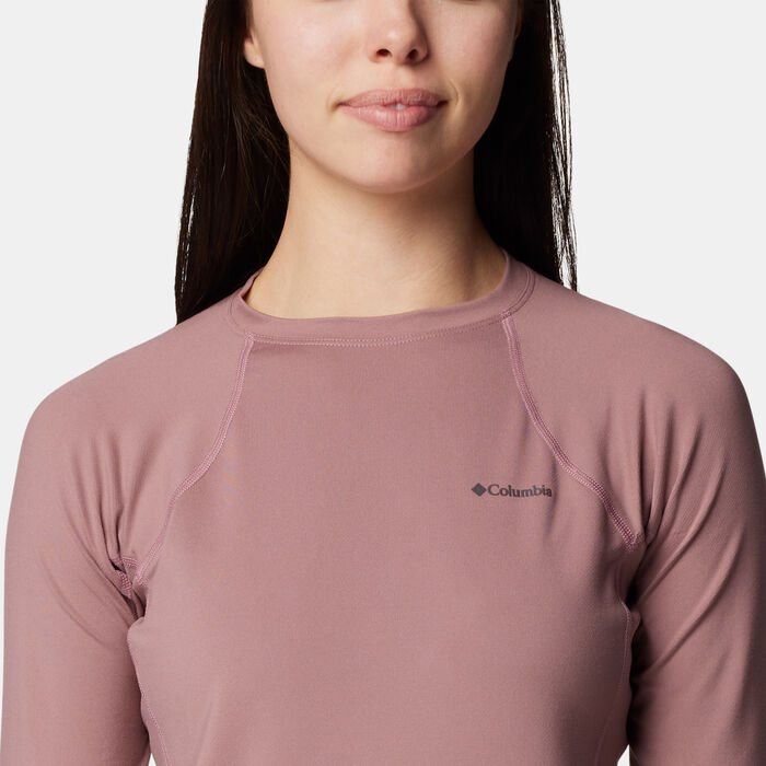 Columbia Women's Midweight Stretch Baselayer Long Sleeve Top Purple image number 2