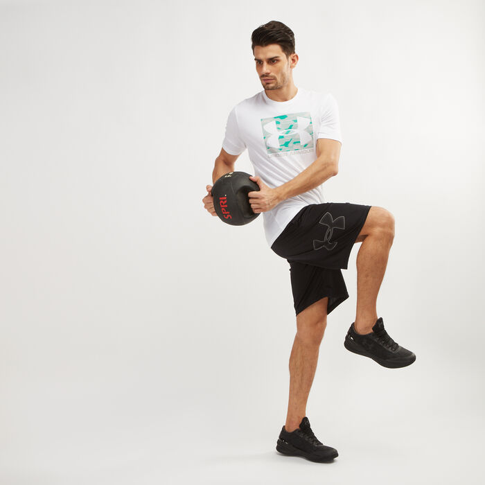 Under Armour Men's UA Tech™ Graphic Shorts Black Under Armour Men's UA Tech™ Graphic Shorts Black image number 2