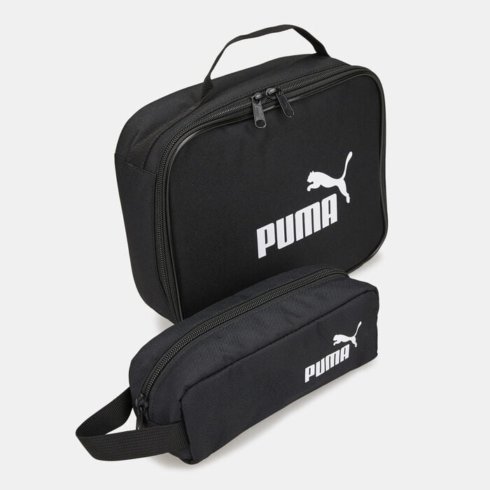 PUMA Men's Logo Bag 3-Piece Set Black PUMA Men's Logo Bag 3-Piece Set Black image number 3