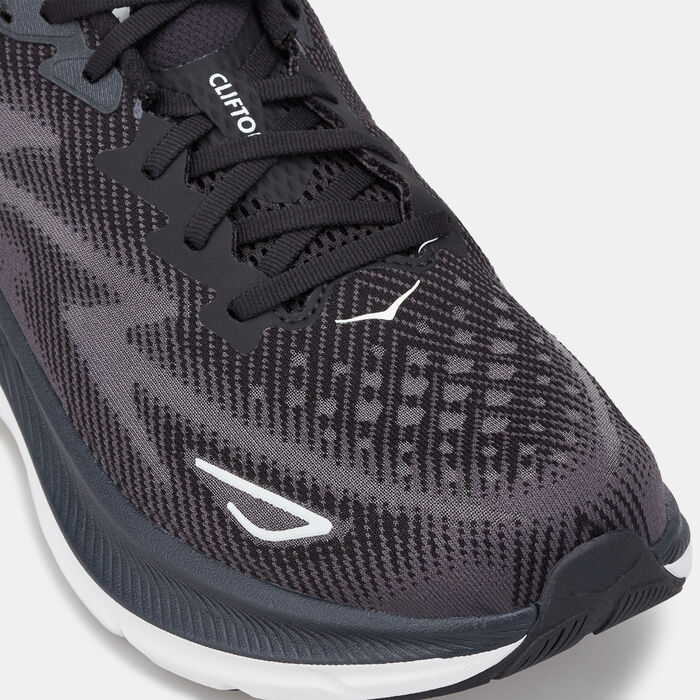 HOKA Men's Clifton 9 Running Shoe Black HOKA Men's Clifton 9 Running Shoe Black image number 5