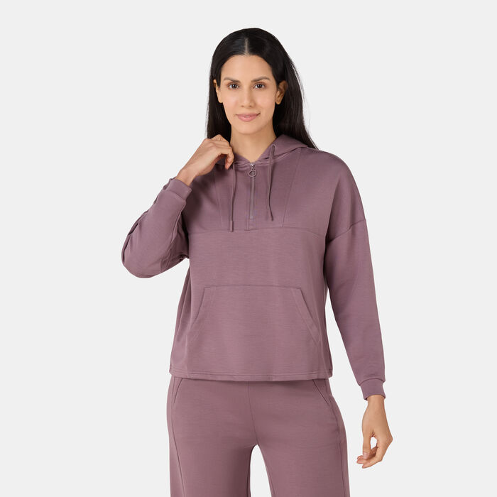 Sun and Sand Sports Women's 1/4-Zip Jacket Pink image number 0