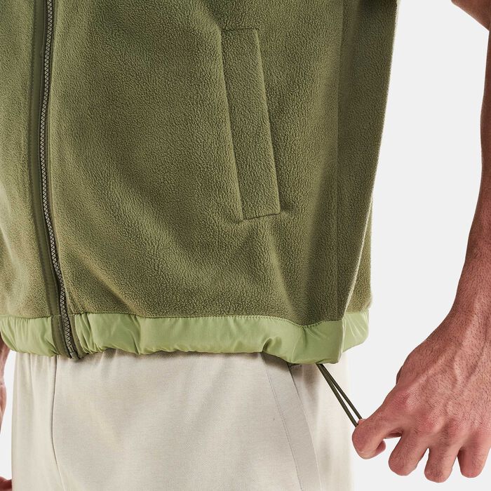 Nike Men’s Club+ Fleece Winter Vest Green Nike Men’s Club+ Fleece Winter Vest Green image number 3