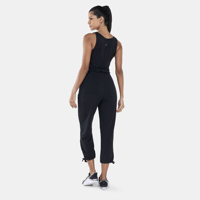 Nike Women's Yoga Dri-FIT Jumpsuit White