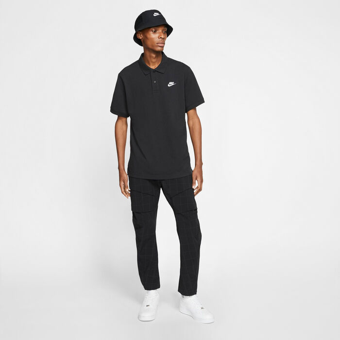 Nike Men's Sportswear Matchup Polo Shirt Black Nike Men's Sportswear Matchup Polo Shirt Black image number 2