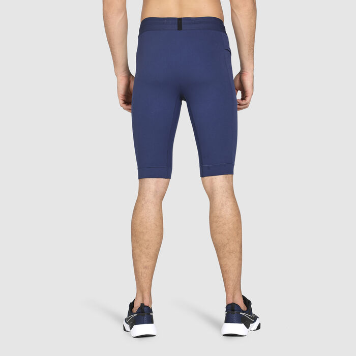 Nike Men's Dri-FIT Infinalon Yoga Shorts Blue Nike Men's Dri-FIT Infinalon Yoga Shorts Blue image number 1