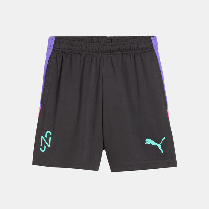 PUMA Kids' Neymar Jr. Creativity Football Training Shorts Grey PUMA Kids' Neymar Jr. Creativity Football Training Shorts Grey image number 4