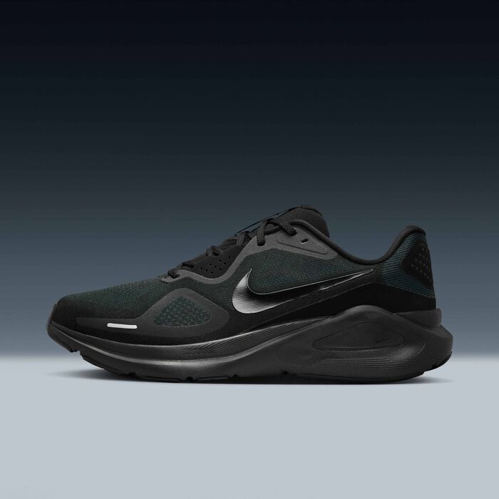 Nike Men's Structure 26 Road Running Shoes Black image number 0