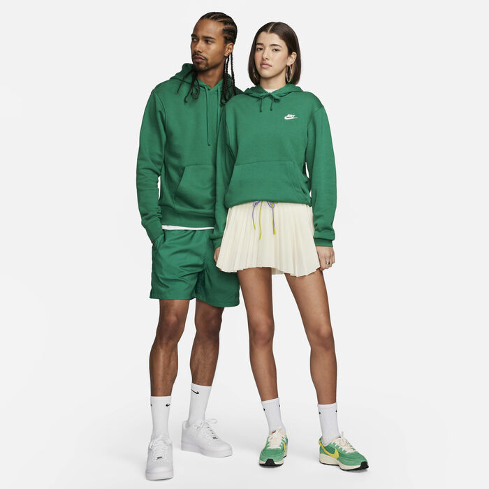 Nike Men's Sportswear Club Hoodie Green Nike Men's Sportswear Club Hoodie Green image number 6