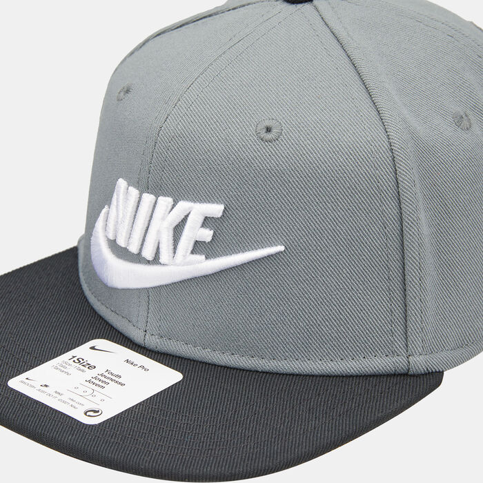 Nike Kids' Pro Futura 4 Cap (Older Kids) Grey Nike Kids' Pro Futura 4 Cap (Older Kids) Grey image number 2