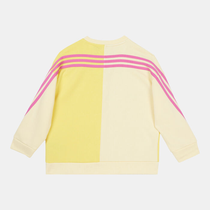 adidas Kids' Daisy Duck Sweatshirt yellow adidas Kids' Daisy Duck Sweatshirt yellow image number 1