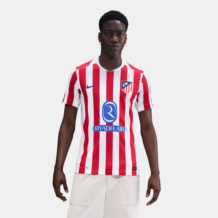 Nike Men's Atlético Madrid 2025/26 Home Authentic Football Jersey Red Nike Men's Atlético Madrid 2025/26 Home Authentic Football Jersey Red image number 0