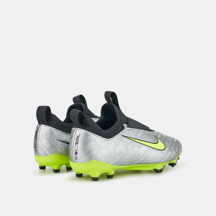 Nike Kids' Zoom Mercurial Vapor 15 Academy XXV Multi Ground Football Shoe Silver Nike Kids' Zoom Mercurial Vapor 15 Academy XXV Multi Ground Football Shoe Silver image number 2