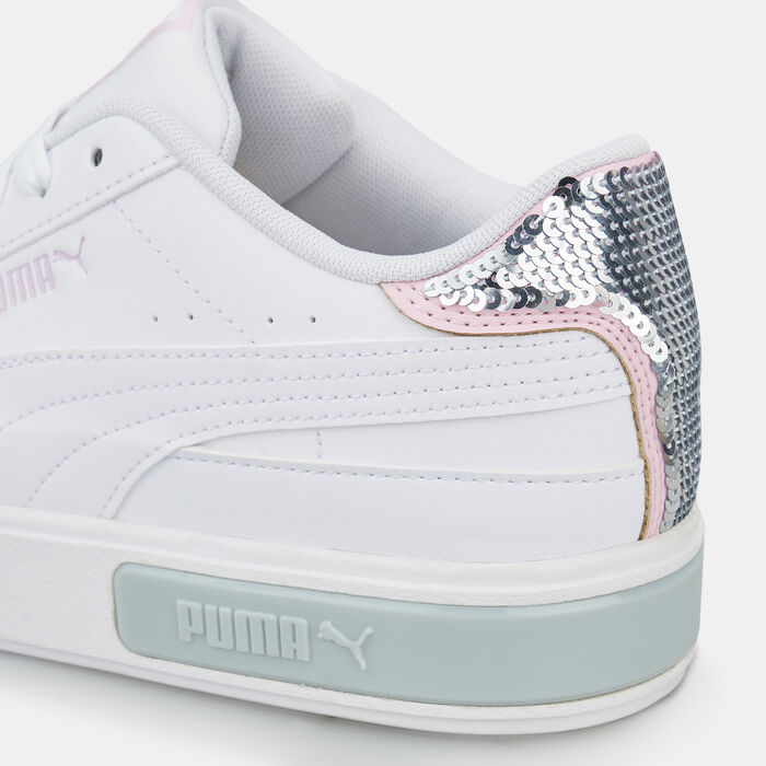 PUMA Women's Cali Star Glitter Shoe White image number 4