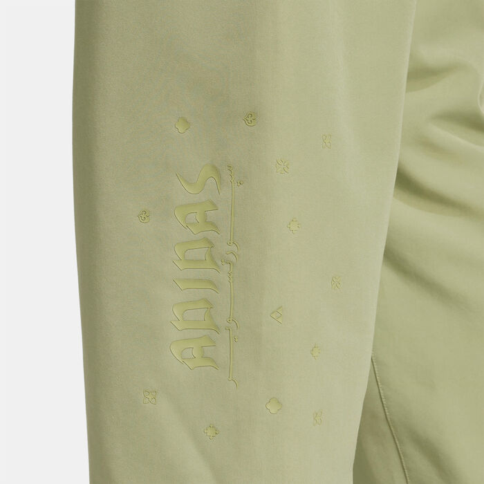 adidas Men's Bloom Sky Print Track Pants Green image number 4