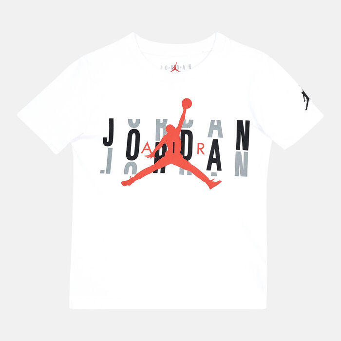 Jordan Kids' High Brand Scramble T-Shirt White Jordan Kids' High Brand Scramble T-Shirt White image number 0