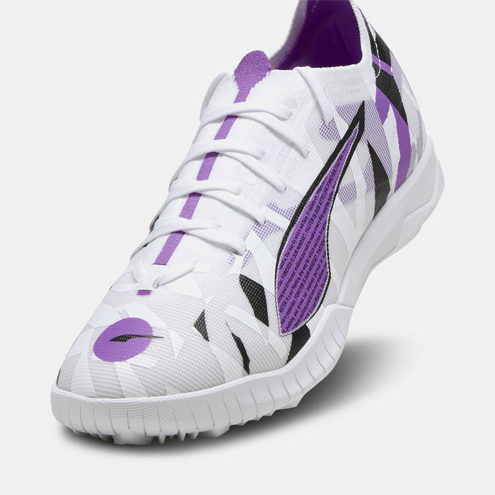 PUMA Kids' ULTRA 5 Match Forever Turf Ground Football Shoes White PUMA Kids' ULTRA 5 Match Forever Turf Ground Football Shoes White image number 4