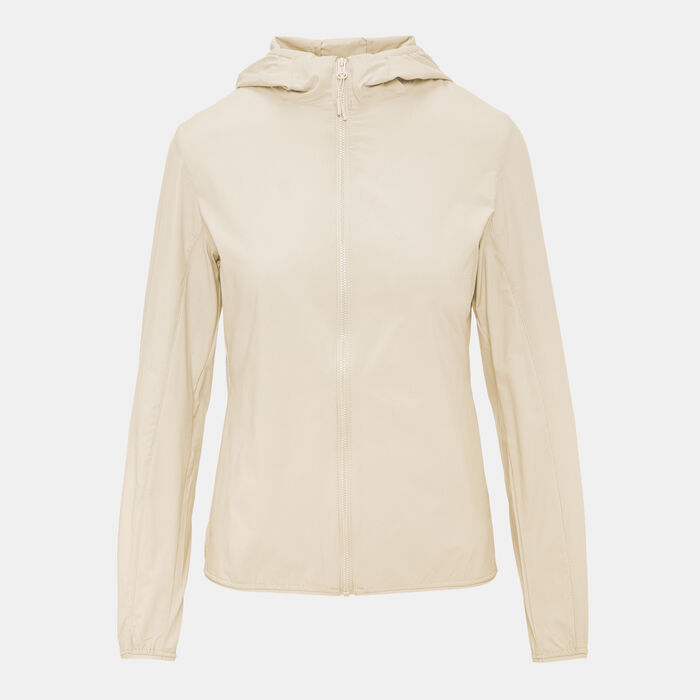 Sun and Sand Sports Women's Classic Shell Parka Jacket White Sun and Sand Sports Women's Classic Shell Parka Jacket White image number 0