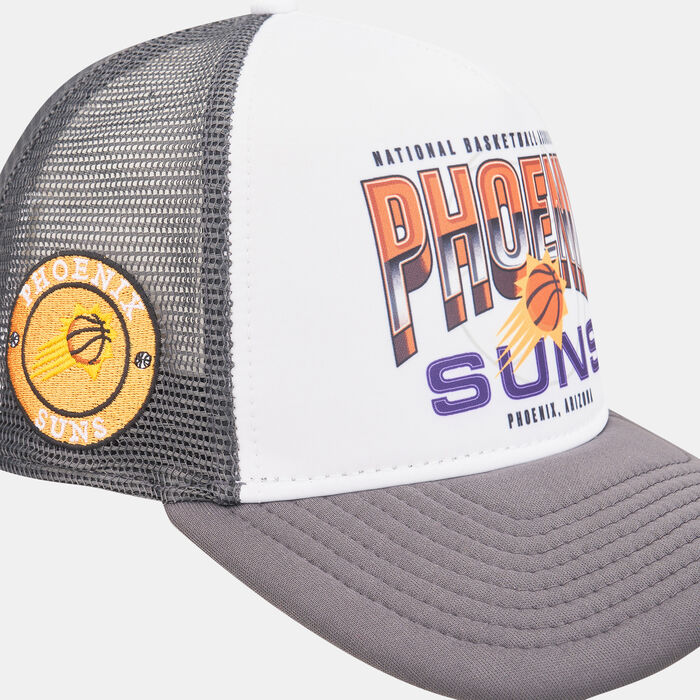 New Era Men's NBA Phoenix Suns Team Colour Trucker Cap Grey image number 2