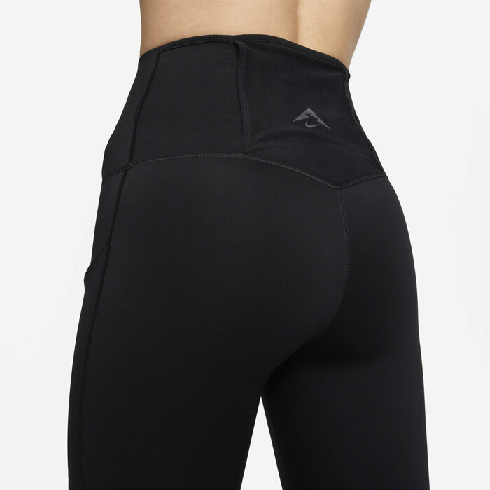 Nike Women's Trail Go 7/8 Running Leggings Black Nike Women's Trail Go 7/8 Running Leggings Black image number 5