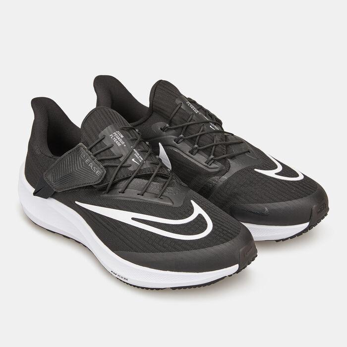 Nike Women's Pegasus FlyEase Easy On/Off Road Running Shoe Black image number 2