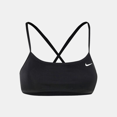 Nike Swim Women's Essential Racerback Bikini Top Black