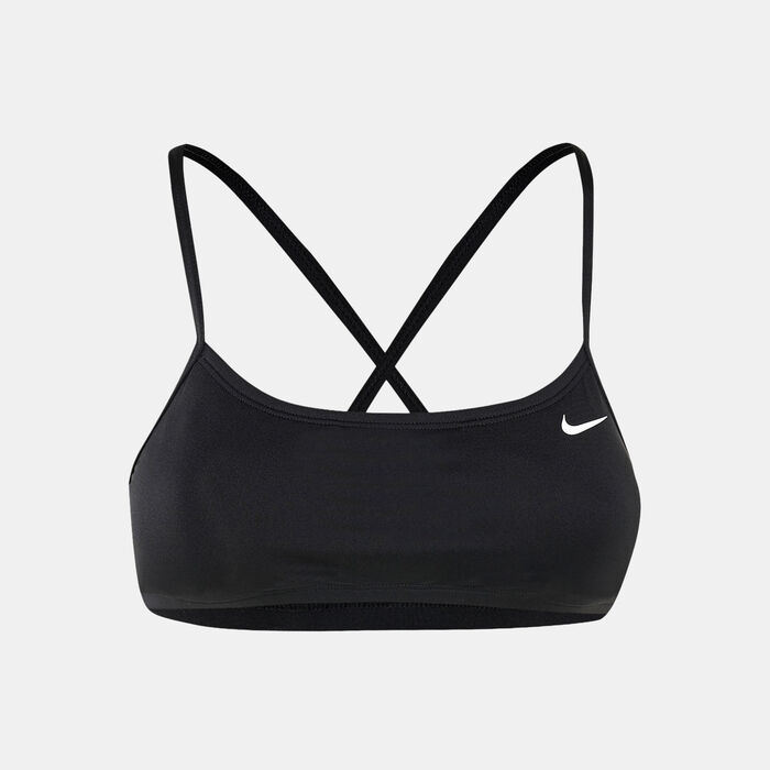 Nike Swim Women's Essential Racerback Bikini Top Pink Nike Swim Women's Essential Racerback Bikini Top Pink image number 0