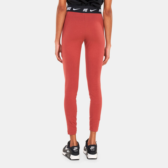 Nike Women's Sportswear Club High Waist Leggings Brown Nike Women's Sportswear Club High Waist Leggings Brown image number 1