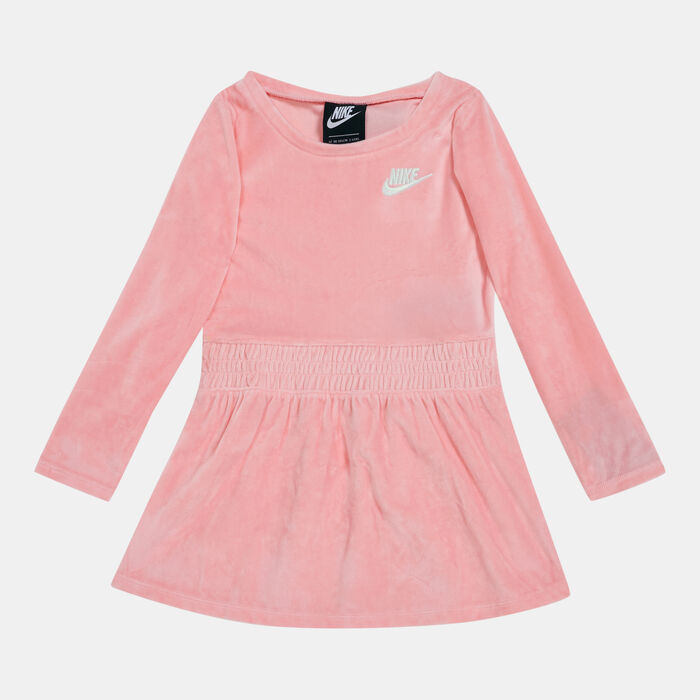 Kids' Sportswear Velour Dress (Younger Kids) Kids' Sportswear Velour Dress (Younger Kids) image number 0