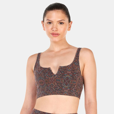 prAna Women's Bohemia Hill Sports Bralette Grey