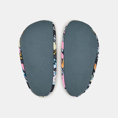 COEGA Kids' Allover Print Pool Beach Shoe Black